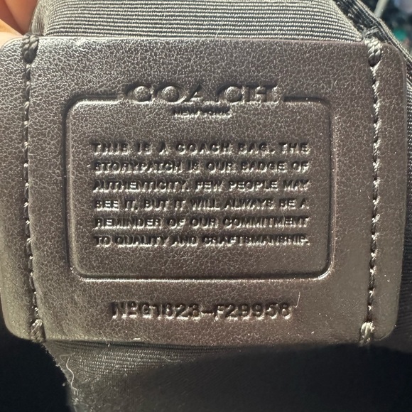 Coach F29958 Signature Jacquard Zip Tote Bag - Khaki/Brown - Picture 15 of 15